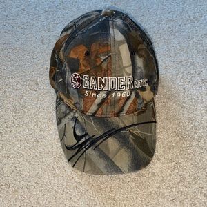 Vintage rare Gander Mountain Mtn camo hat cap